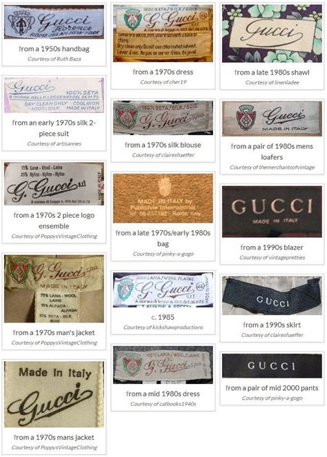 vintage gucci shirt replica|authentic gucci labels.